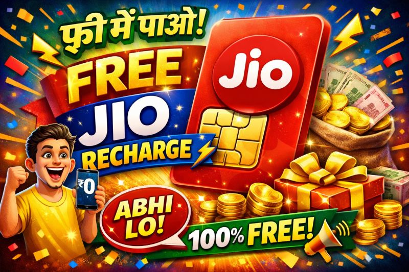 Jio Free Recharge